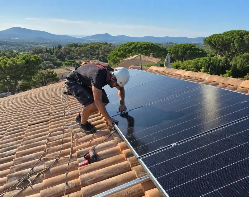 Installateur panneaux solaires Radenac — pose photovoltaïque sur toiture