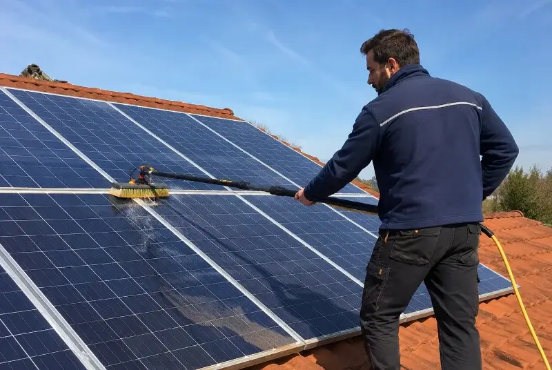 Nettoyage et entretien de panneaux solaires à Radenac